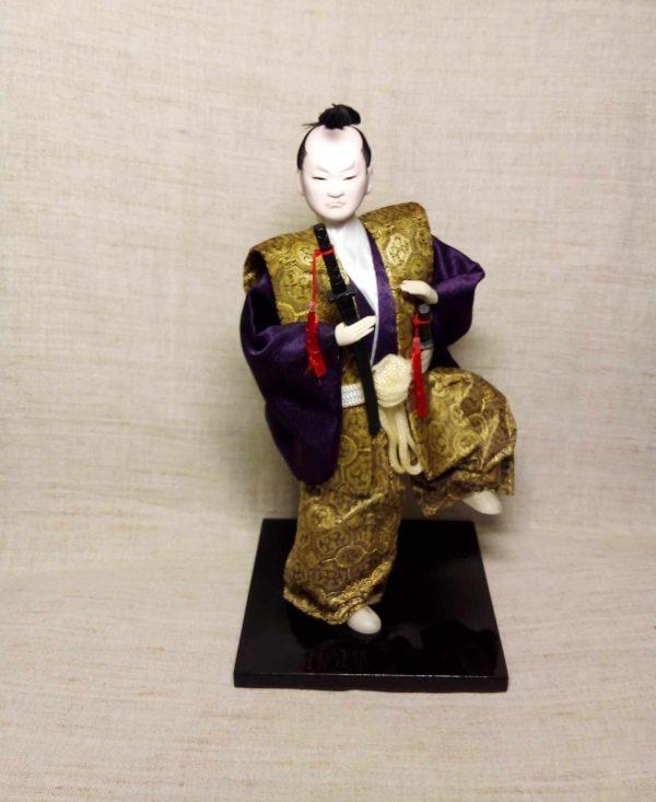 Кукла интерьерная "Самурай" общий вид