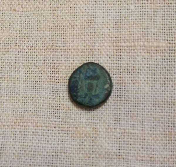 Монета "Боспорского царства" обол г. Пантикапей Митридат Евпатор 90 - 70 год до Н.Э. реверс