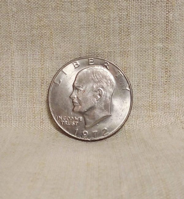 1 доллар Эйзенхауэр (Лунный) 1972 год США аверс